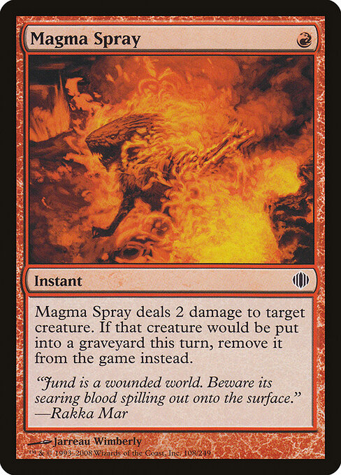 Magma Spray - Shards of Alara - 108