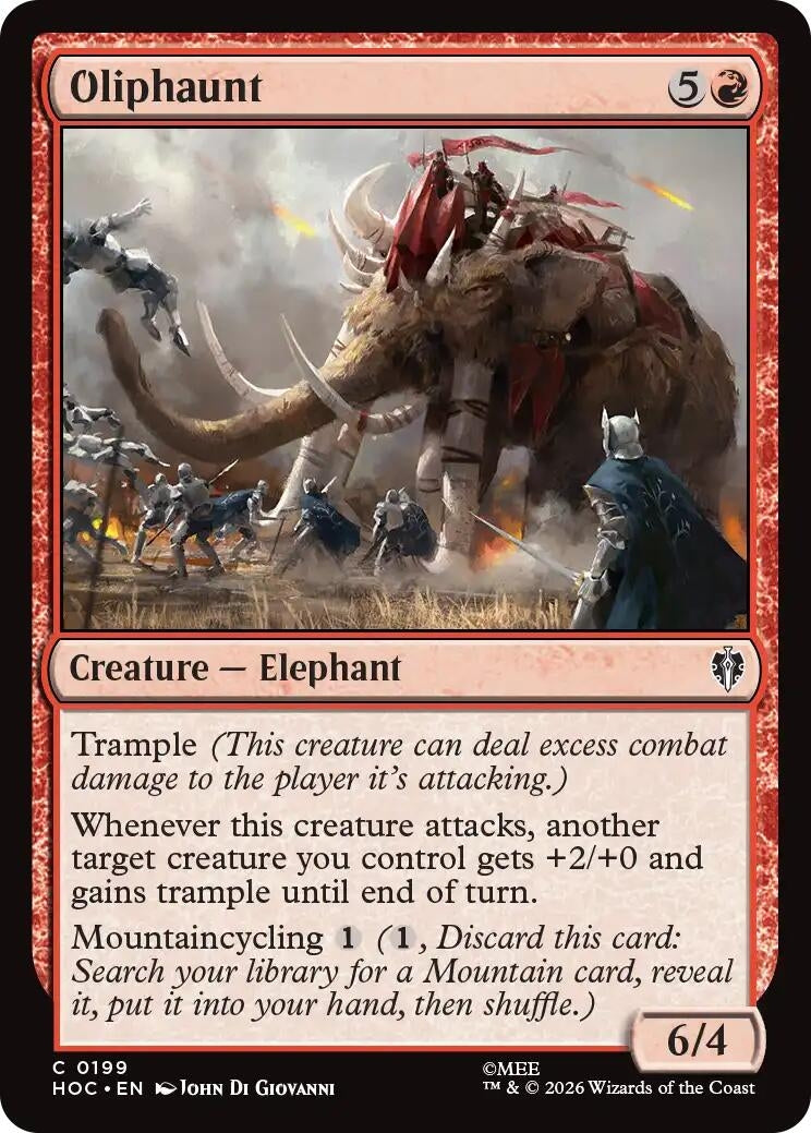Image for Oliphaunt (199) (HOC) - Magic: The Gathering