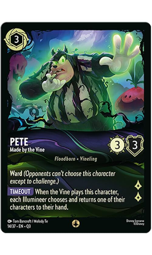 Image for Pete - Made by the Vine (14/37) (Q3) - Disney Lorcana