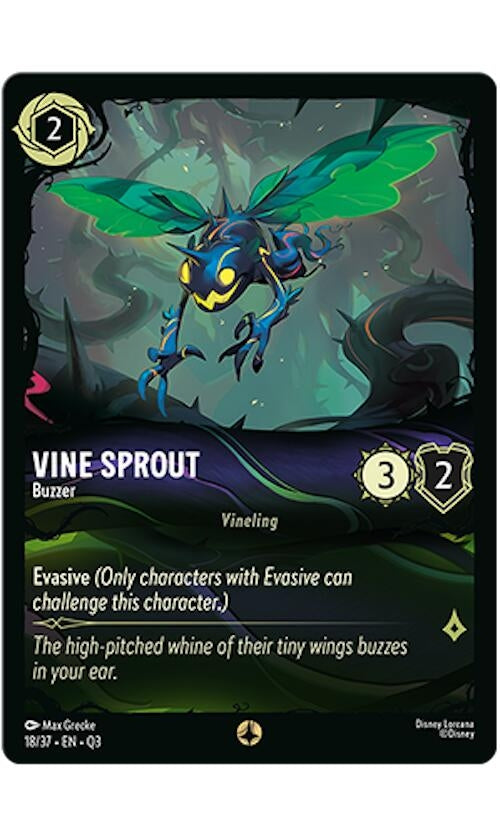 Image for Vine Sprout - Buzzer (18/37) (Q3) - Disney Lorcana