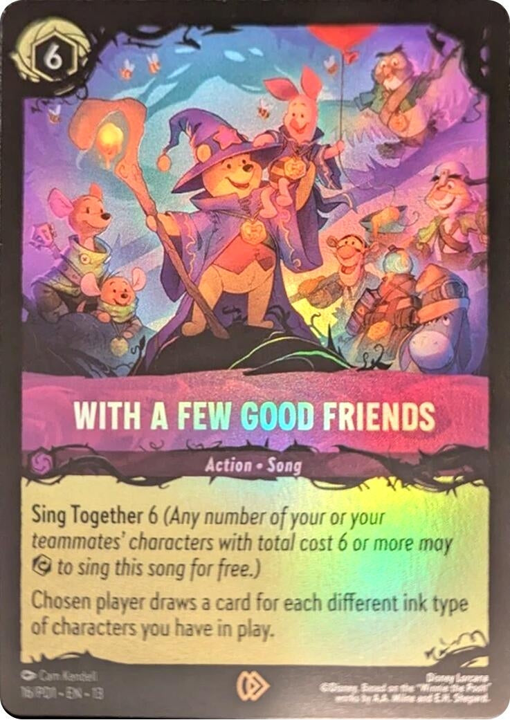 Image for With a Few Good Friends (16) (Q3) - Disney Lorcana