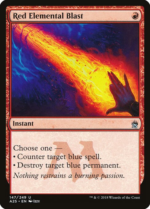 Red Elemental Blast - Masters 25 - 147