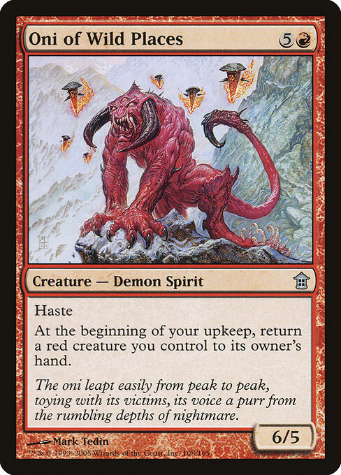 Oni of Wild Places - Saviors of Kamigawa - 108