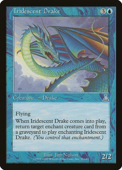 Iridescent Drake - Urza's Destiny - 35