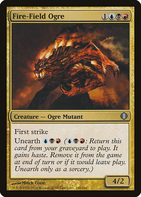 Fire-Field Ogre - Shards of Alara - 168