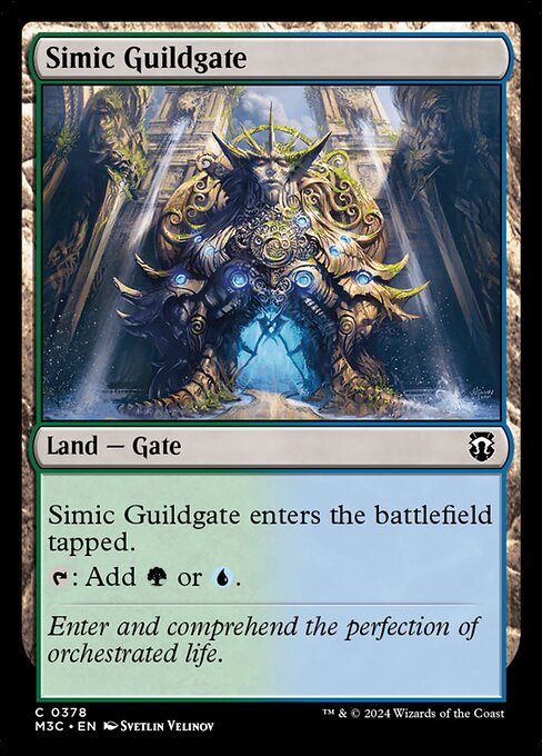 Simic Guildgate - Modern Horizons 3 Commander - 378
