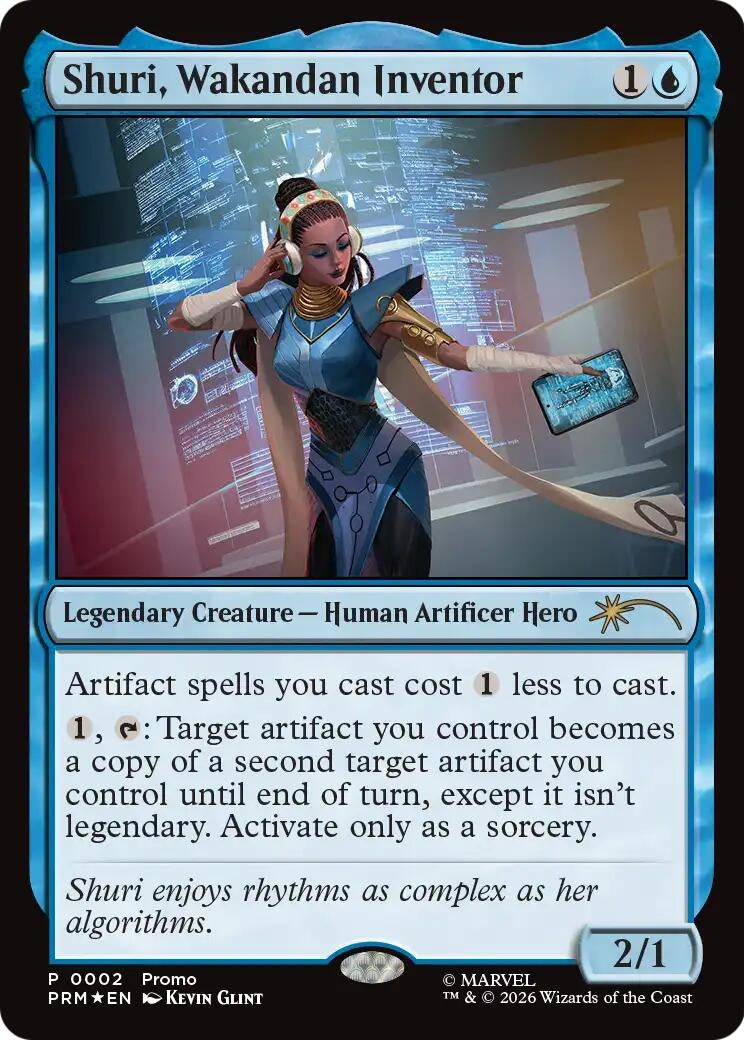 Image for Shuri, Wakandan Inventor (2) (MEDIA) - Magic: The Gathering