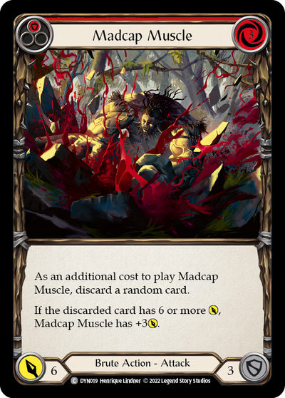 Madcap Muscle (Red) [DYN019] (Dynasty)