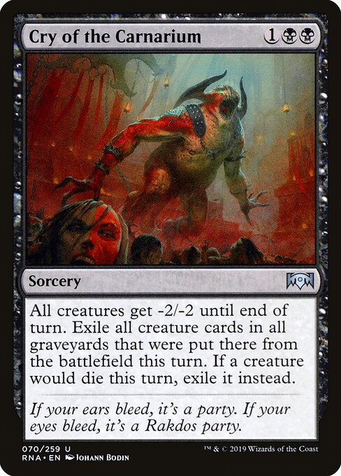 Cry of the Carnarium - Ravnica Allegiance - 70