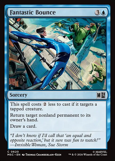 Fantastic Bounce - Marvel Super Heroes Commander - 620