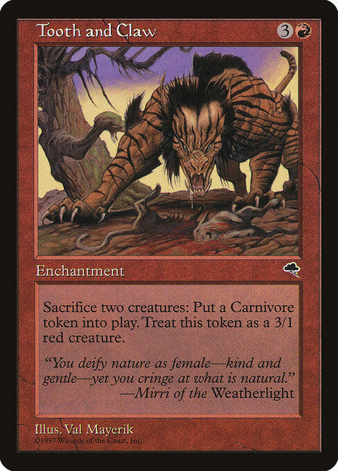 Tooth and Claw - Tempest - 210