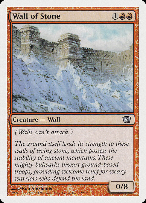 Wall of Stone - Eighth Edition - 232