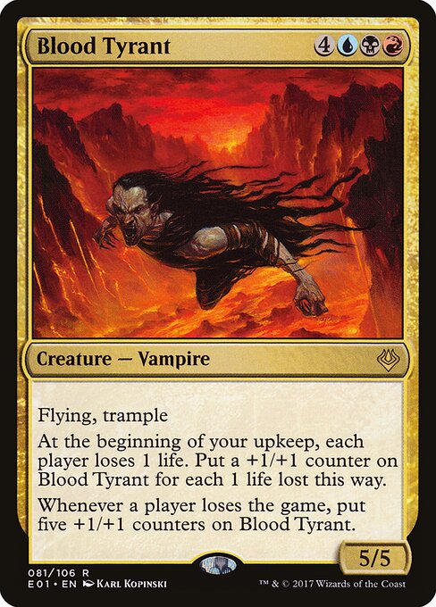 Blood Tyrant - Archenemy: Nicol Bolas - 81