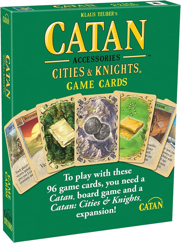 Catan Cities and Knights Replacement Cards