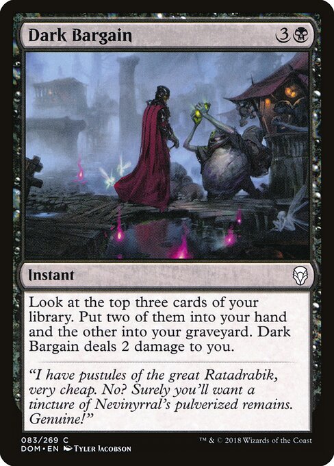 Dark Bargain - Dominaria - 83