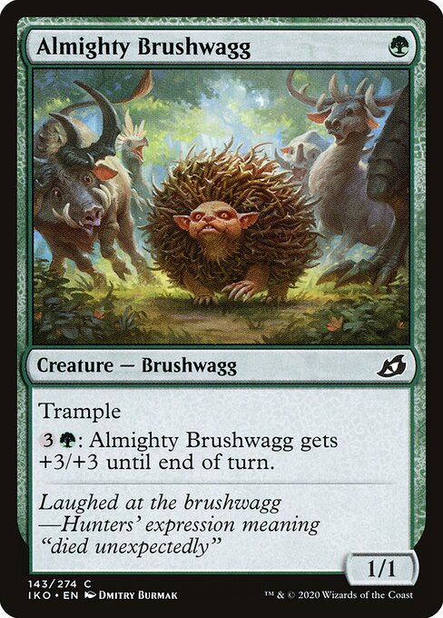 Almighty Brushwagg - Ikoria: Lair of Behemoths - 143