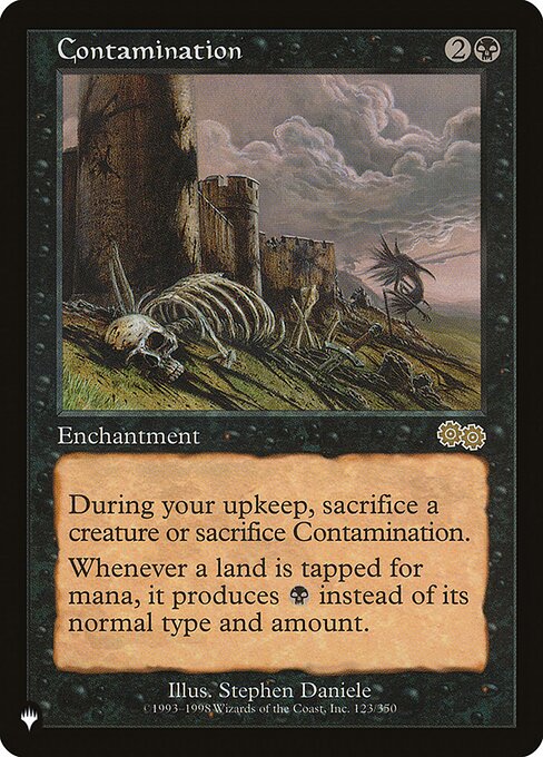 Contamination - The List - USG-123