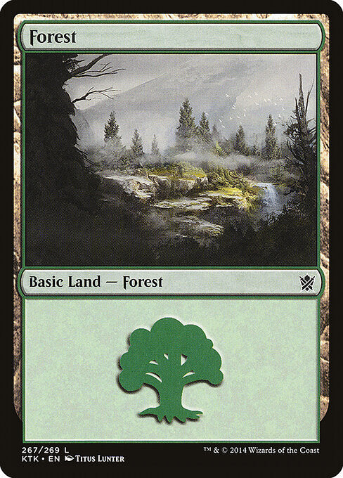 Forest - Khans of Tarkir - 267