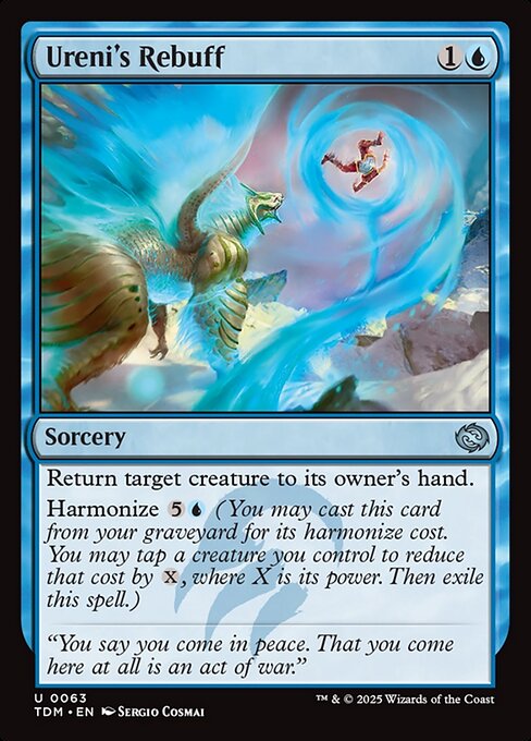 Ureni's Rebuff - Tarkir: Dragonstorm - 63