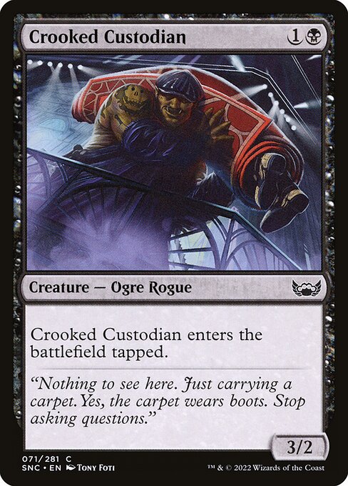 Crooked Custodian - Streets of New Capenna - 71