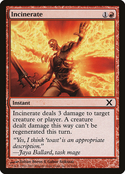 Incinerate - Tenth Edition - 213