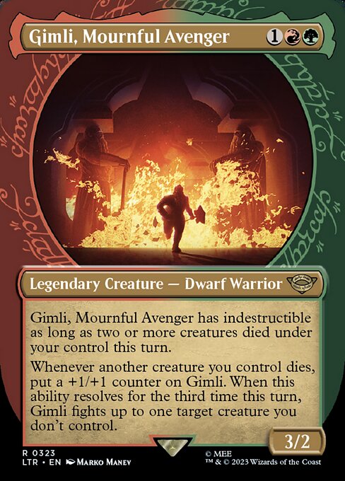 Gimli, Mournful Avenger - The Lord of the Rings: Tales of Middle-earth - 323