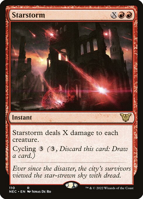 Starstorm - Neon Dynasty Commander - 110