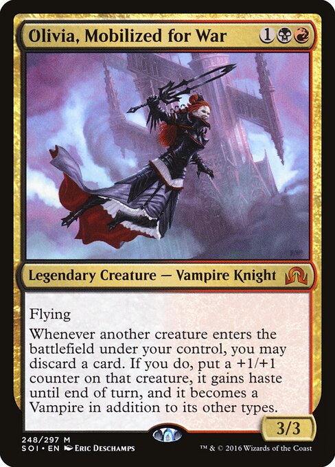 Olivia, Mobilized for War - Shadows over Innistrad - 248