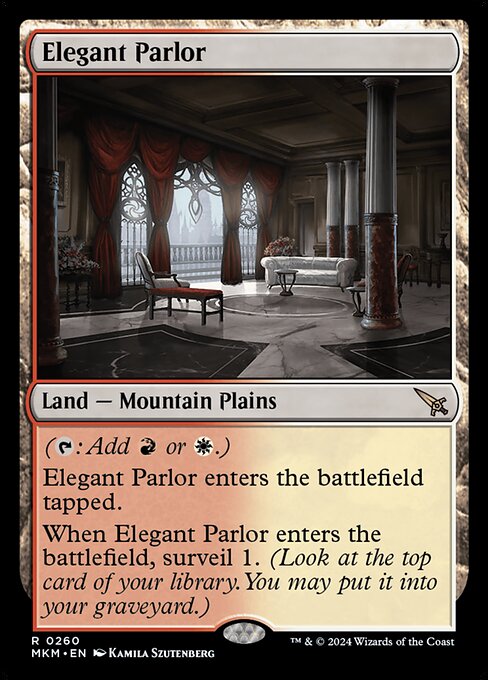 Elegant Parlor - Murders at Karlov Manor - 260