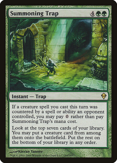 Summoning Trap - Zendikar - 184