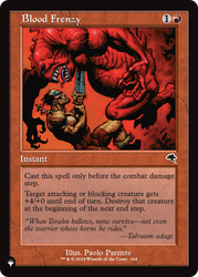 Blood Frenzy [The List Reprints]