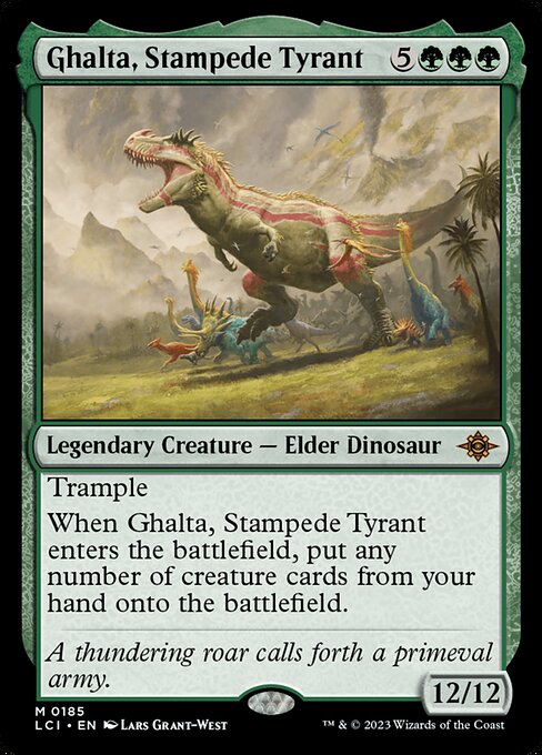 Ghalta, Stampede Tyrant - The Lost Caverns of Ixalan - 185