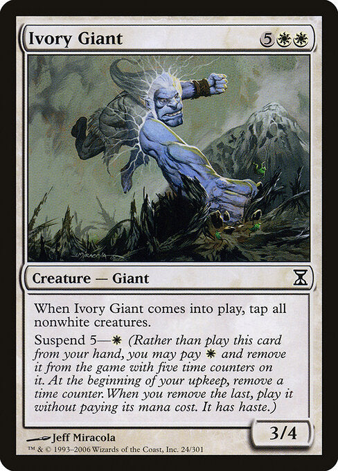 Ivory Giant - Time Spiral - 24