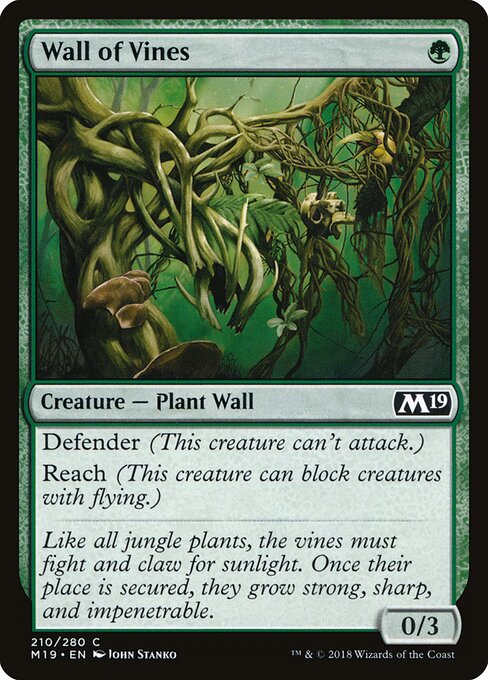 Wall of Vines - Core Set 2019 - 210