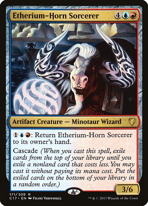 Etherium-Horn Sorcerer - Commander 2017 - 171