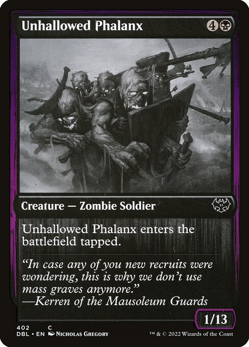 Unhallowed Phalanx - Innistrad: Double Feature - 402