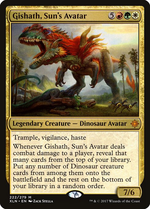 Gishath, Sun's Avatar - Ixalan - 222