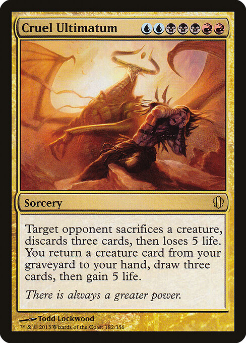 Cruel Ultimatum - Commander 2013 - 182