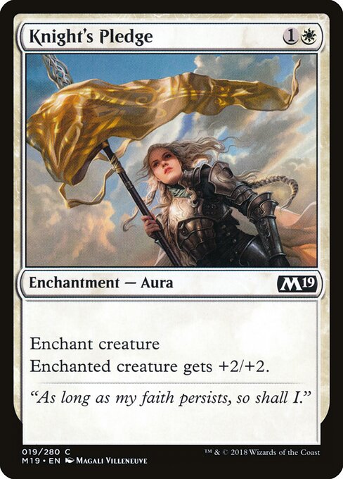 Knight's Pledge - Core Set 2019 - 19