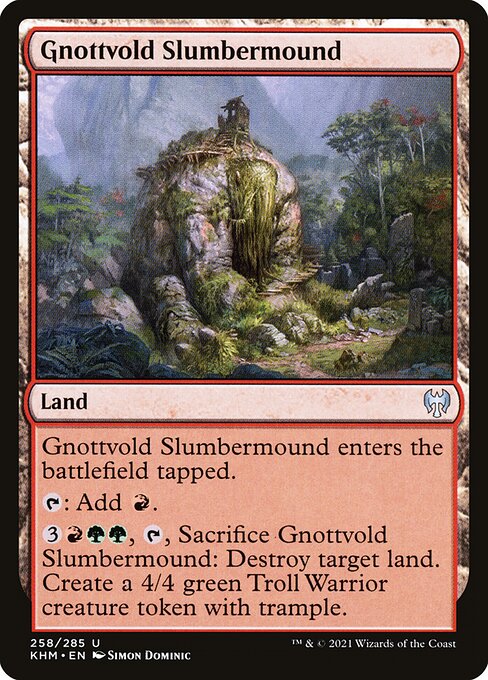 Gnottvold Slumbermound - Kaldheim - 258