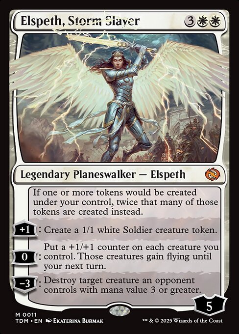 Elspeth, Storm Slayer - Tarkir: Dragonstorm - 11