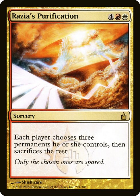 Razia's Purification - Ravnica: City of Guilds - 224