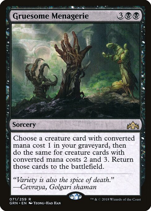 Gruesome Menagerie - Guilds of Ravnica - 71