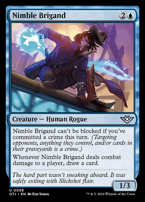 Nimble Brigand - Outlaws of Thunder Junction - 58