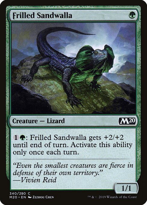 Frilled Sandwalla - Core Set 2020 - 340