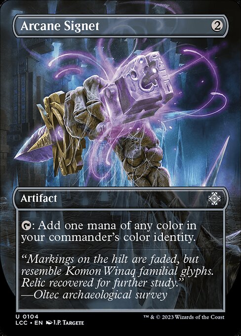 Arcane Signet - The Lost Caverns of Ixalan Commander - 104