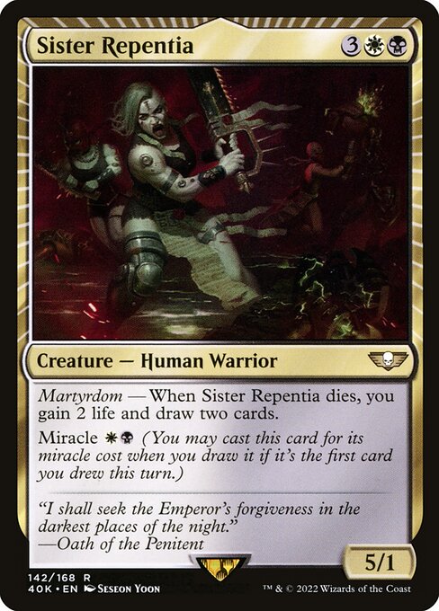 Sister Repentia - Warhammer 40,000 Commander - 142