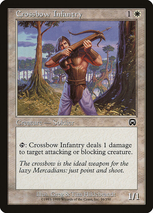 Crossbow Infantry - Mercadian Masques - 16