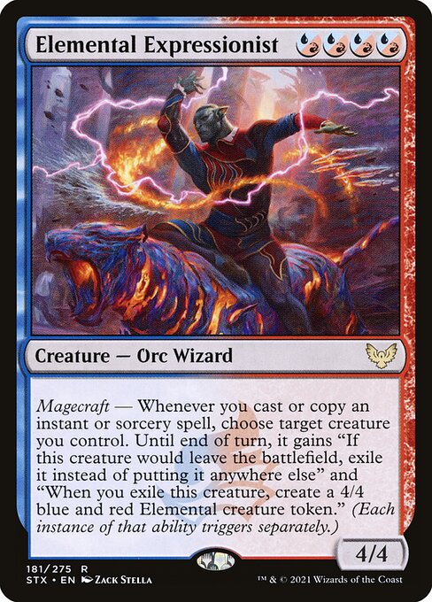 Elemental Expressionist - Strixhaven: School of Mages - 181