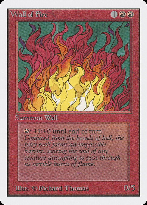 Wall of Fire - Unlimited Edition - 182